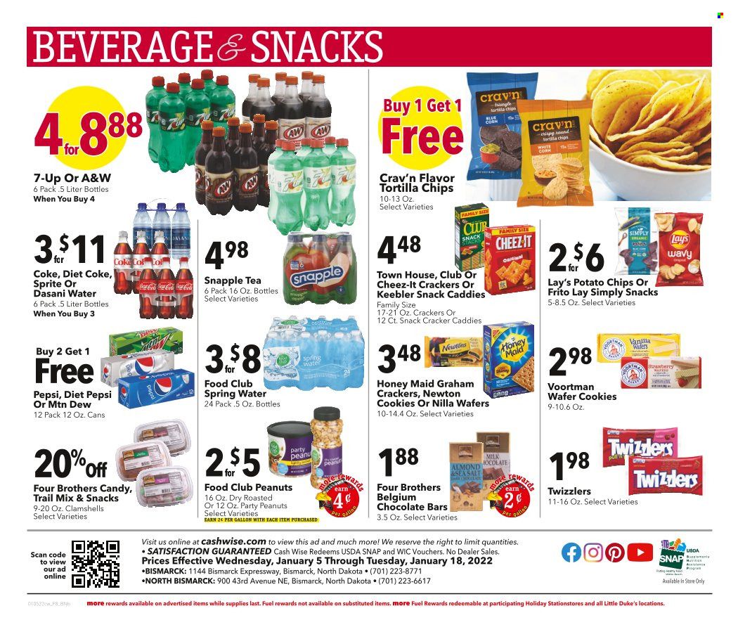 Cash Wise (MN, ND) Weekly Ad Flyer January 5 to January 12