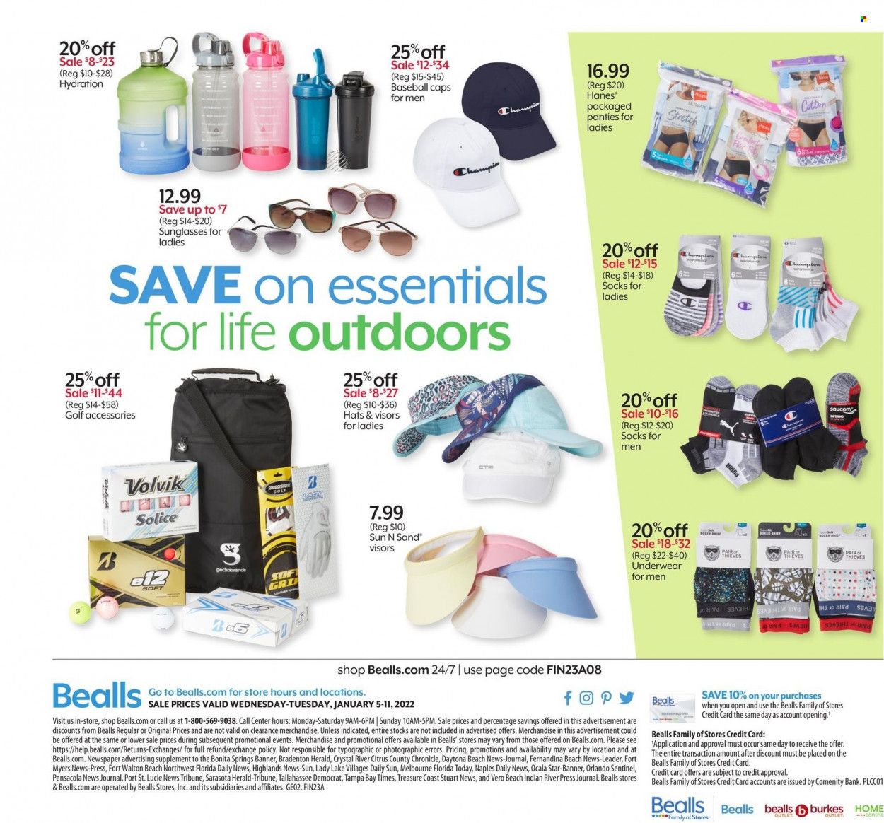Bealls Florida (FL) Weekly Ad Flyer January 5 to January 12