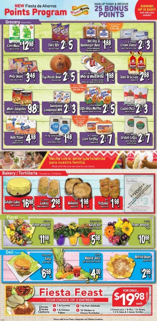 Fiesta Foods SuperMarkets (WA) Weekly Ad Flyer January 5 to January 12
