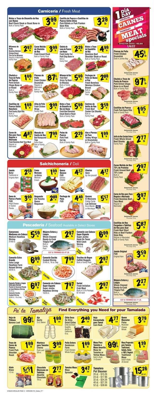 Fiesta Mart (TX) Weekly Ad Flyer January 5 to January 12