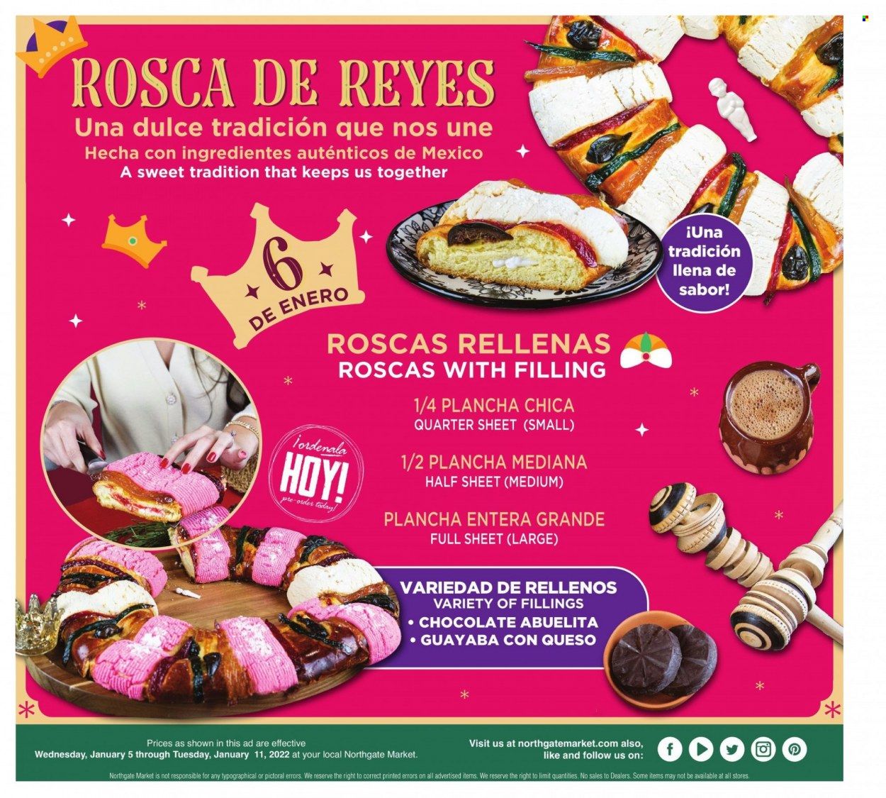 Northgate Market (CA) Weekly Ad Flyer January 5 to January 12