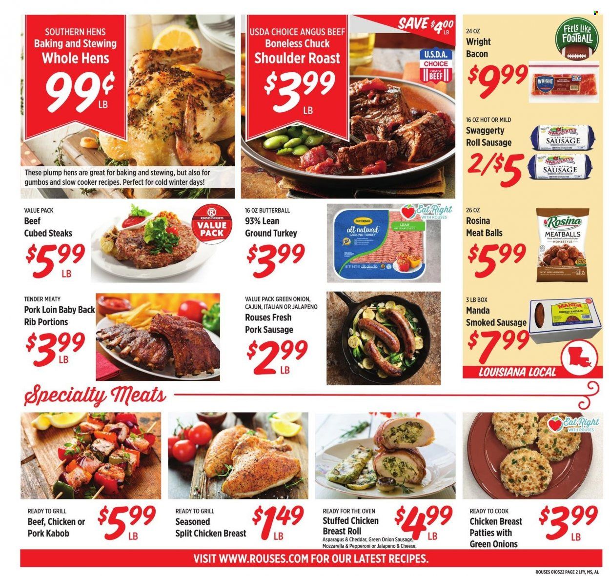 Rouses Markets (AL, LA, MS) Weekly Ad Flyer January 5 to January 12