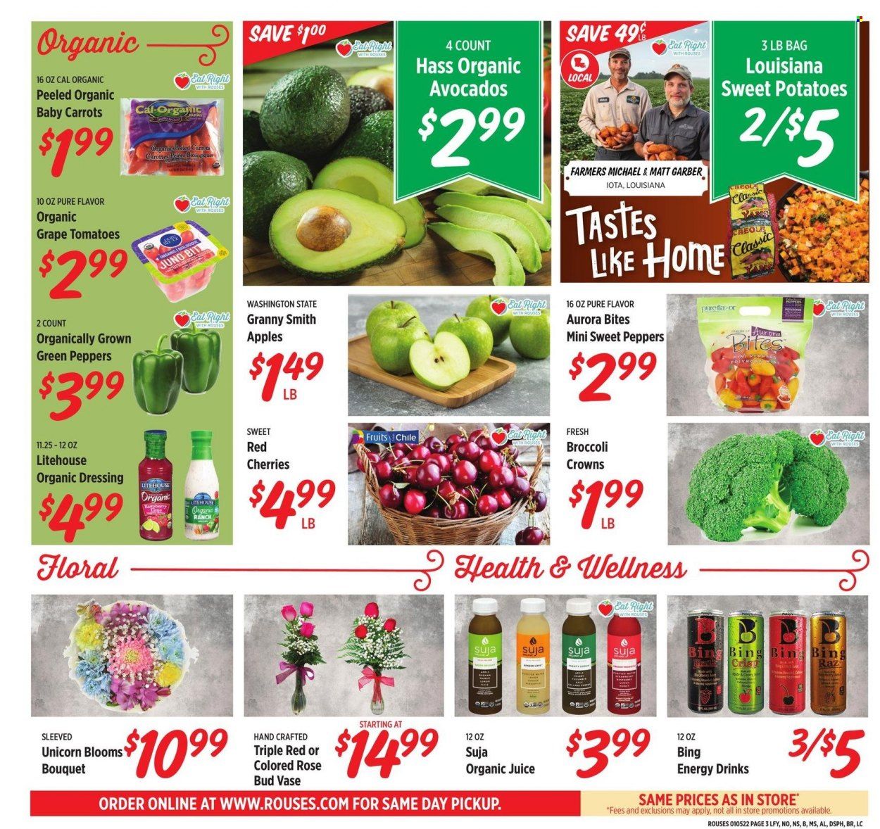 Rouses Markets (AL, LA, MS) Weekly Ad Flyer January 5 to January 12