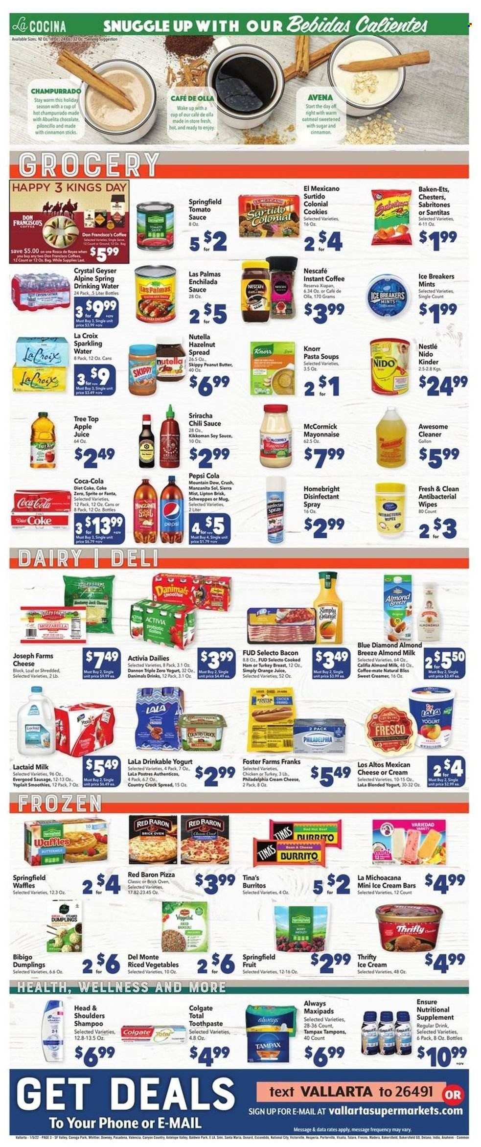 Vallarta (CA) Weekly Ad Flyer January 5 to January 12