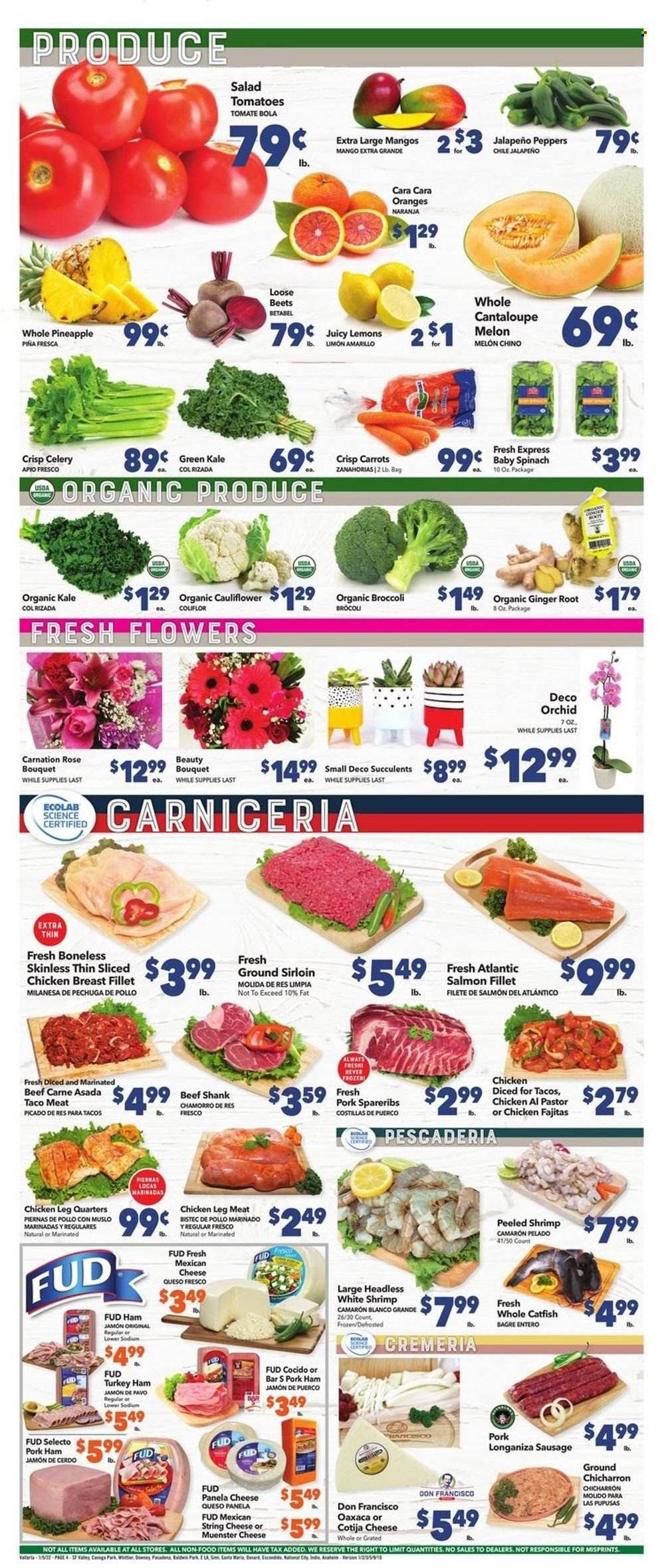 Vallarta (CA) Weekly Ad Flyer January 5 to January 12