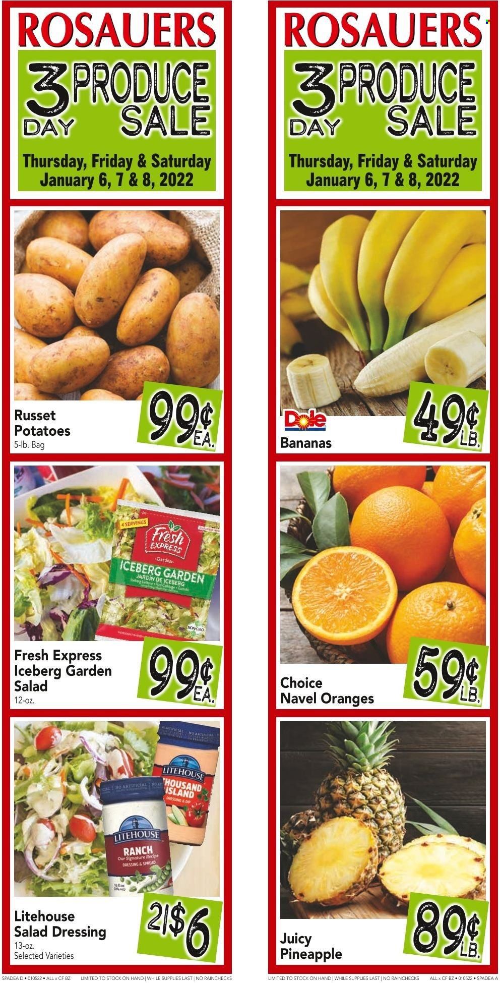 Rosauers (ID, MT, OR, WA) Weekly Ad Flyer January 5 to January 12
