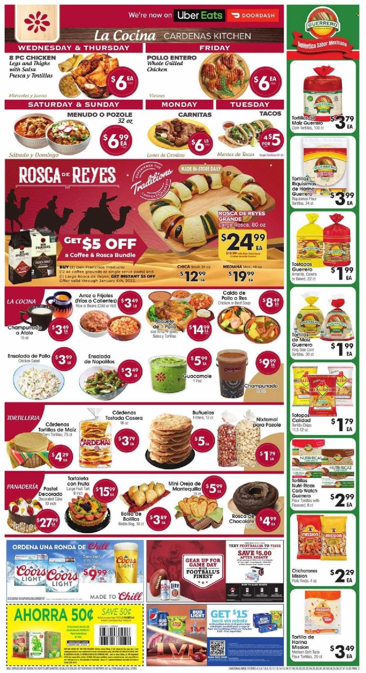 Cardenas (CA, NV) Weekly Ad Flyer January 5 to January 12