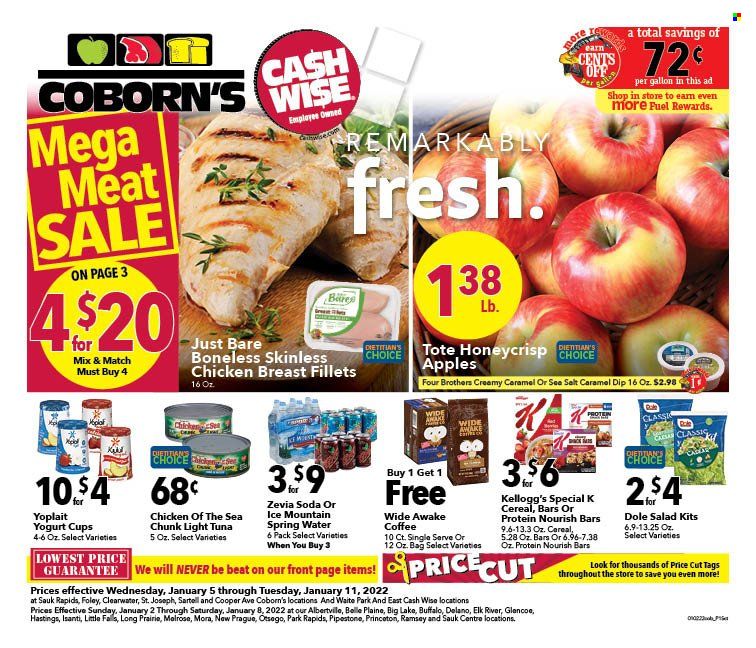 Coborn's (MN, SD) Weekly Ad Flyer January 5 to January 12
