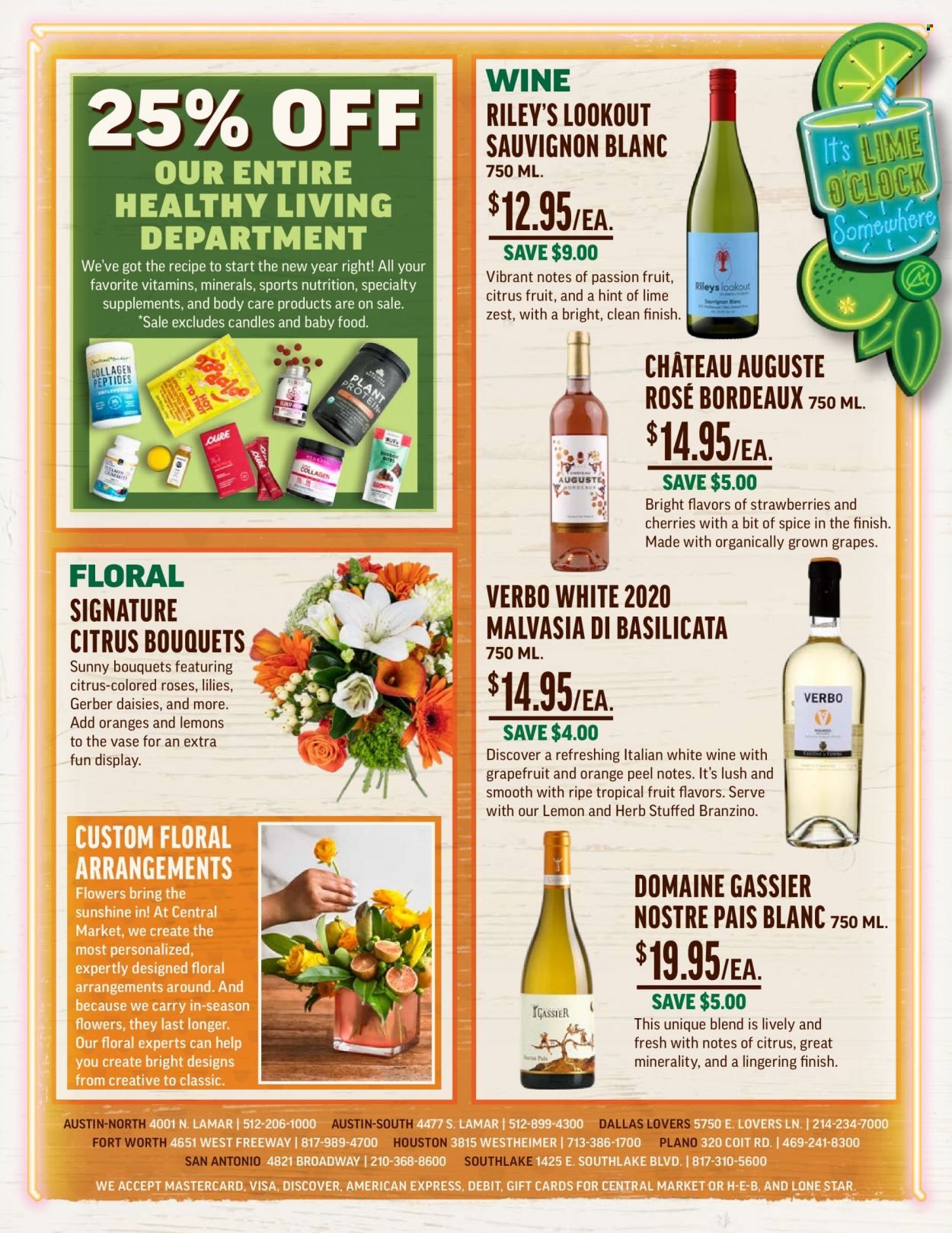 Central Market (TX) Weekly Ad Flyer January 5 to January 12