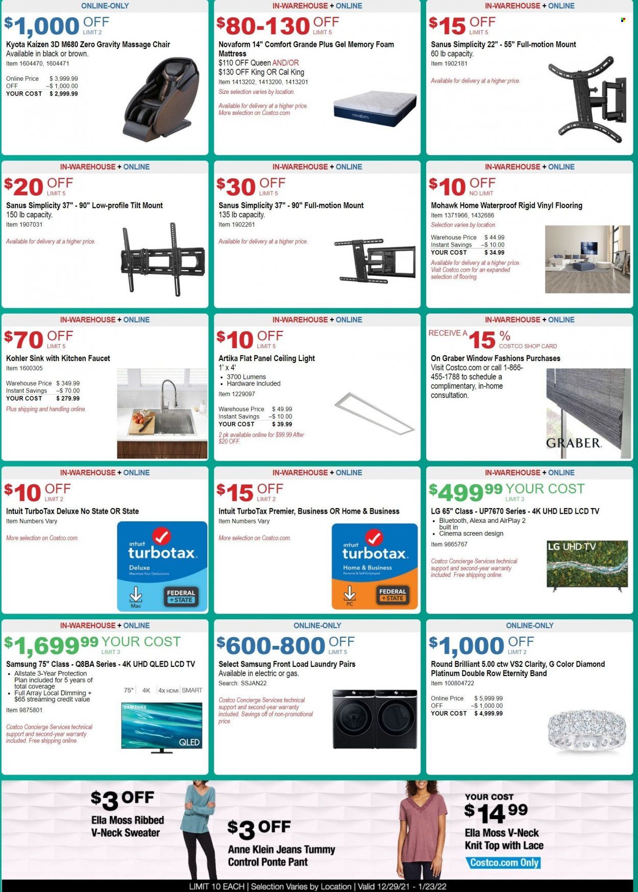 Costco Weekly Ad Flyer January 5 to January 12