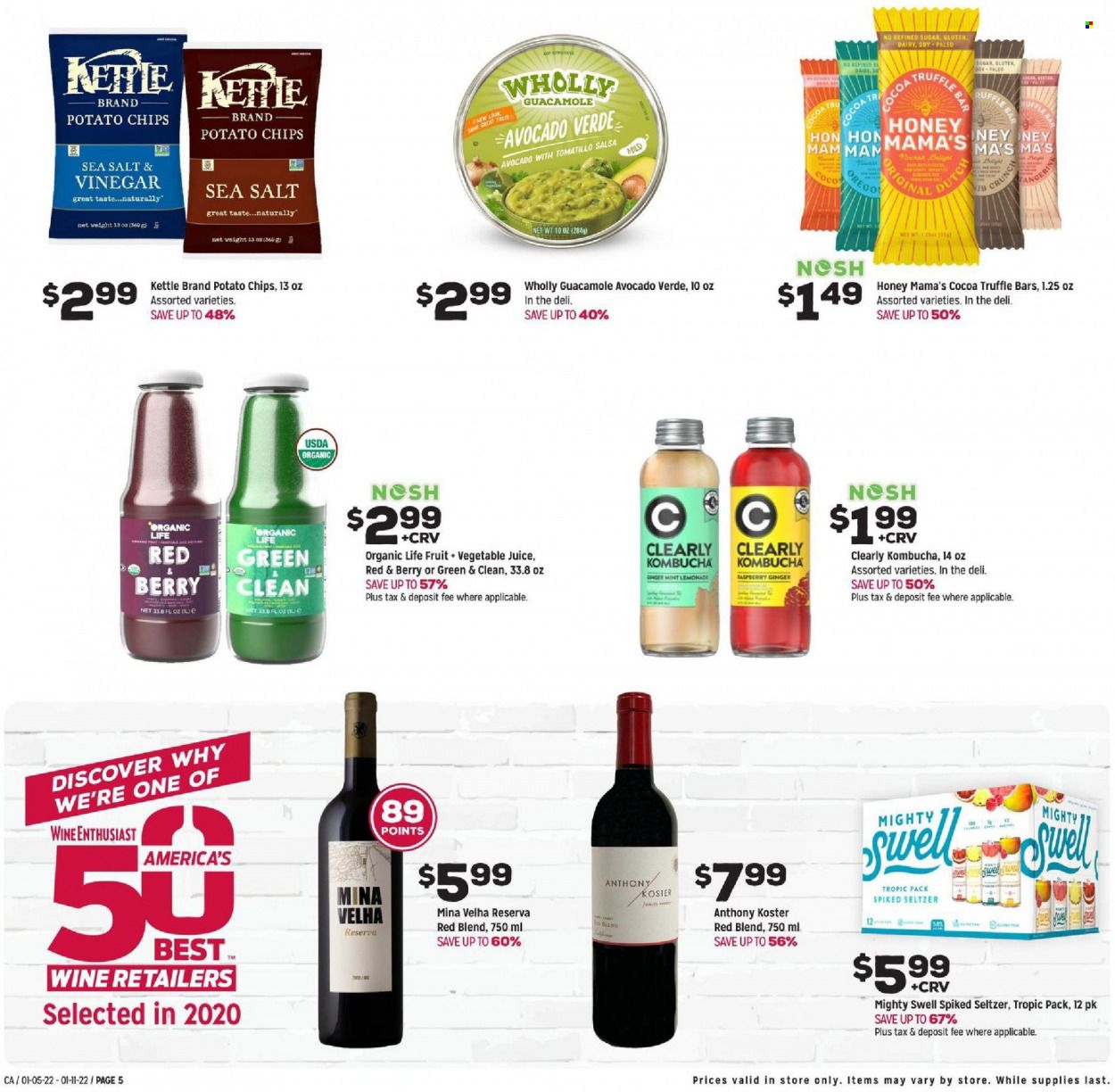 Grocery Outlet (CA, ID, OR, PA, WA) Weekly Ad Flyer January 5 to January 12
