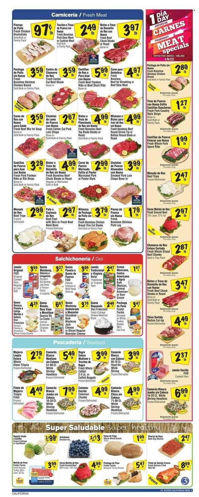 El Super (CA, NM, NV, TX) Weekly Ad Flyer January 5 to January 12