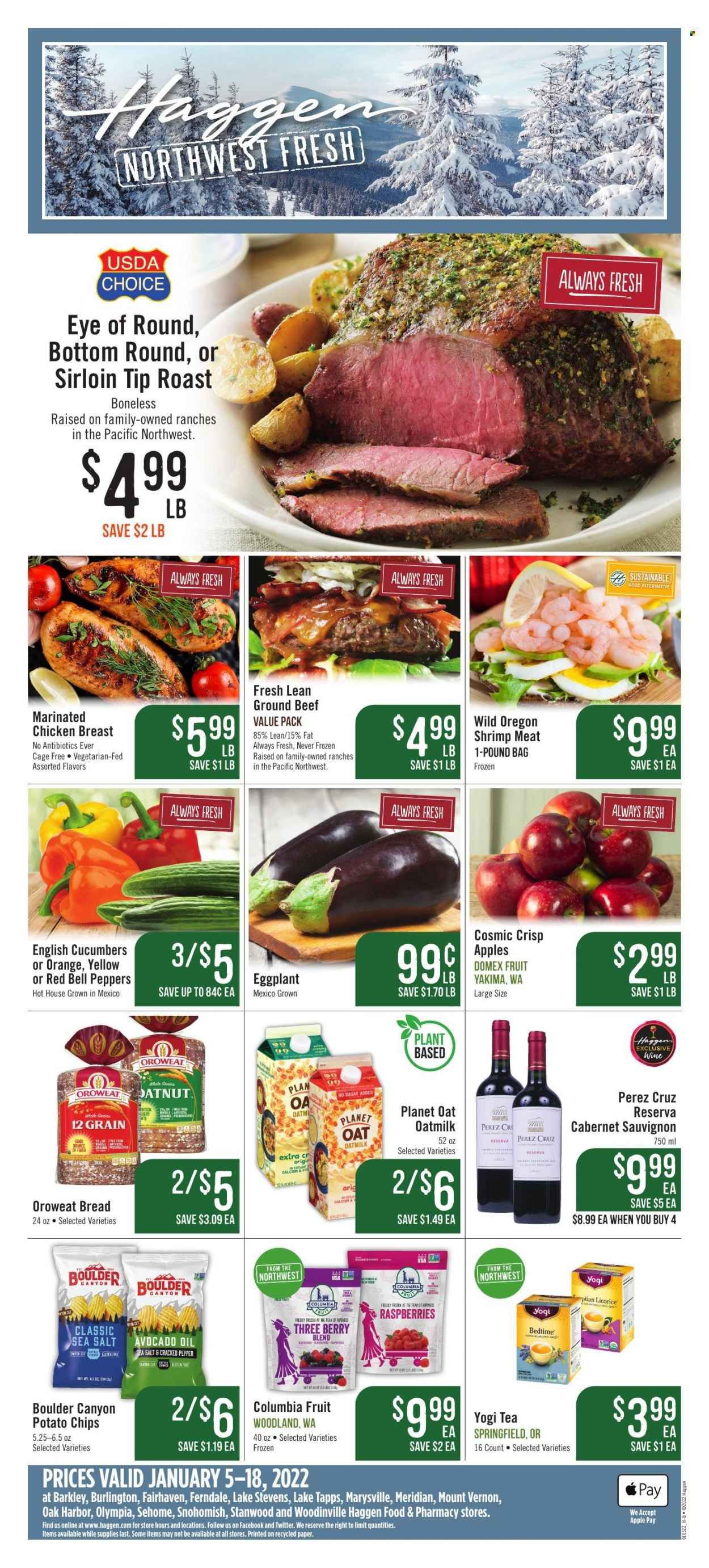 Haggen (WA) Weekly Ad Flyer January 5 to January 12
