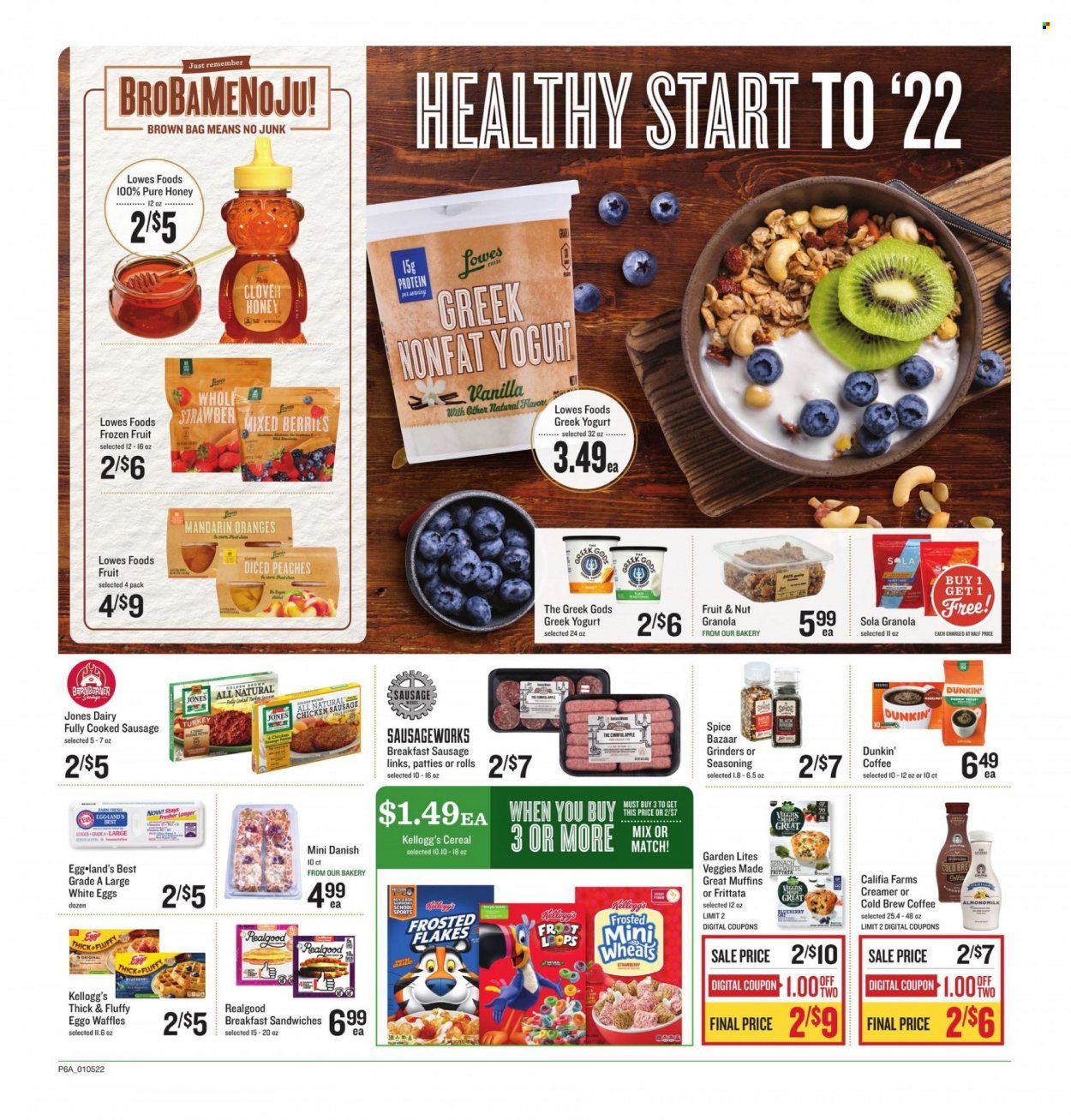 Lowes Foods (NC, SC) Weekly Ad Flyer January 5 to January 12