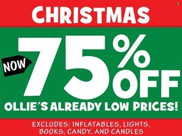 Ollie's Bargain Outlet Weekly Ad Flyer January 5 to January 12