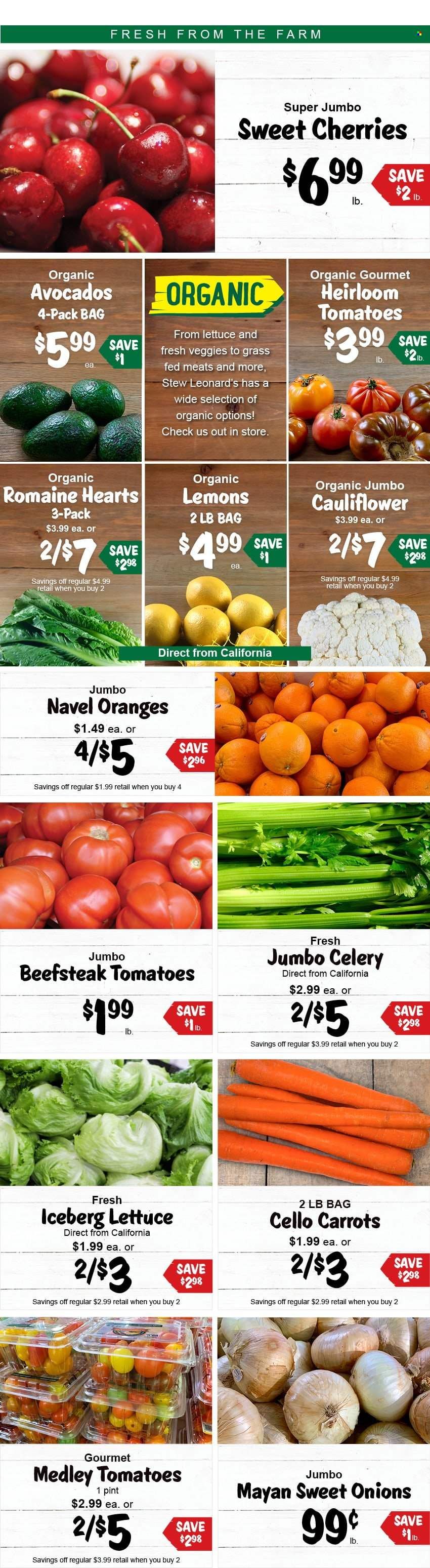 Stew Leonard's (CT, NJ, NY) Weekly Ad Flyer January 5 to January 12