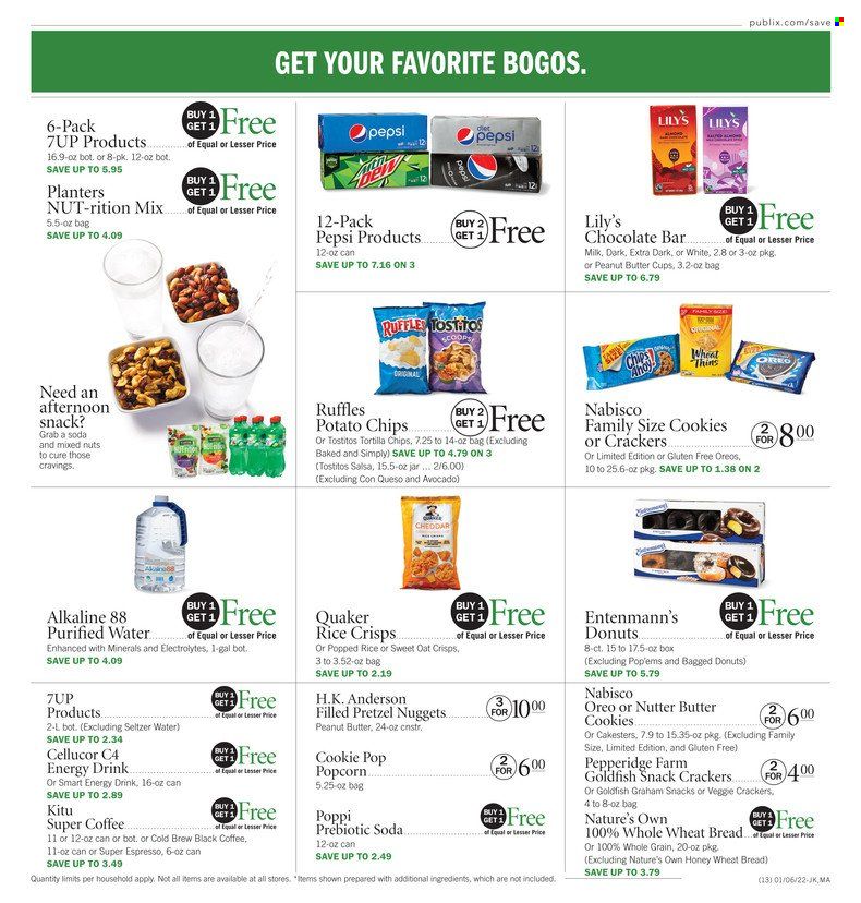 Publix (AL, FL, GA, NC, SC, TN) Weekly Ad Flyer January 6 to January 13