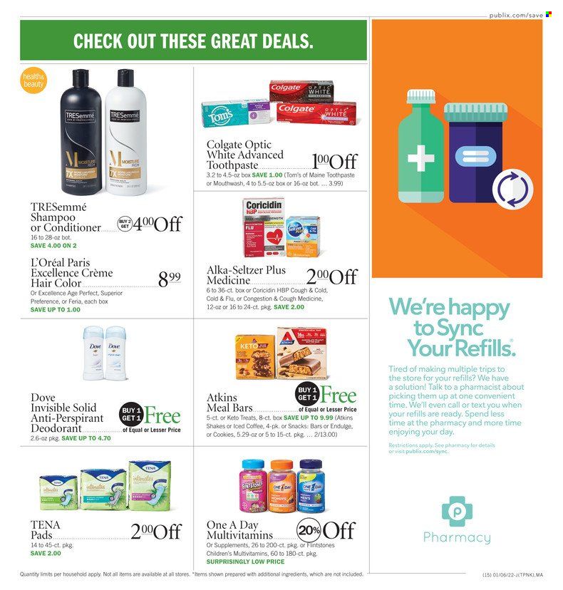 Publix (AL, FL, GA, NC, SC, TN) Weekly Ad Flyer January 6 to January 13