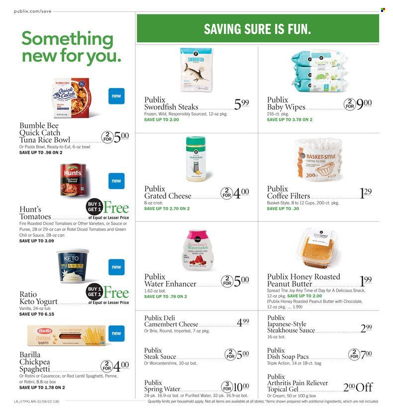 Publix (AL, FL, GA, NC, SC, TN) Weekly Ad Flyer January 6 to January 13