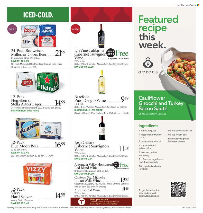Publix (AL, FL, GA, NC, SC, TN) Weekly Ad Flyer January 6 to January 13
