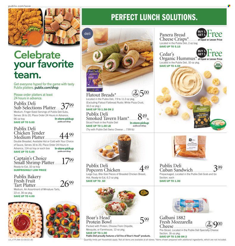 Publix (AL, FL, GA, NC, SC, TN) Weekly Ad Flyer January 6 to January 13