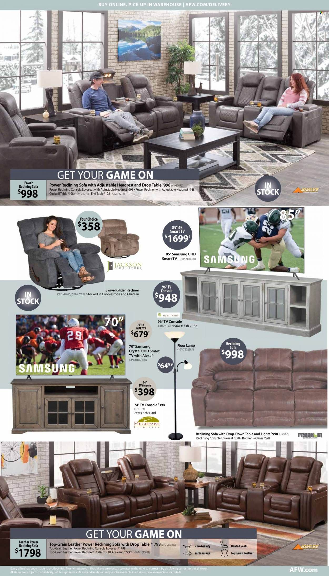American Furniture Warehouse (AZ, CO, TX) Weekly Ad Flyer January 6 to January 13
