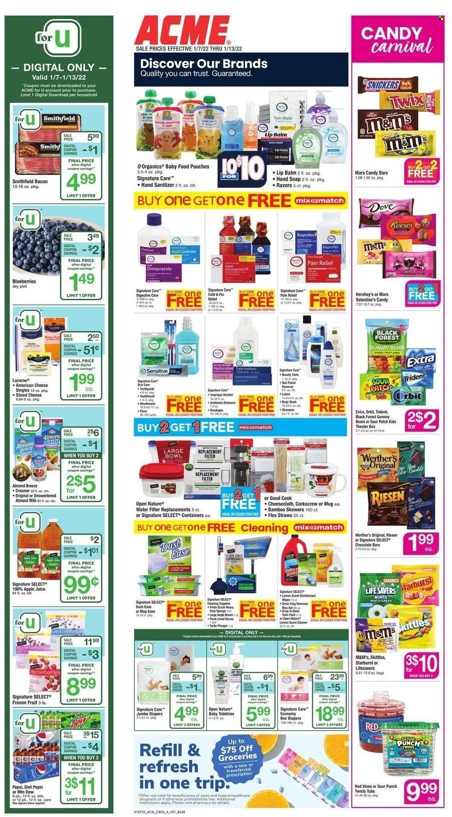 ACME (DE, NJ, NY, PA) Weekly Ad Flyer January 6 to January 13