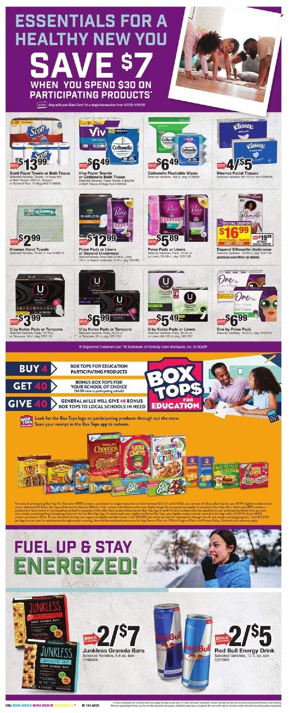 Giant Food (DE, MD, VA) Weekly Ad Flyer January 6 to January 13