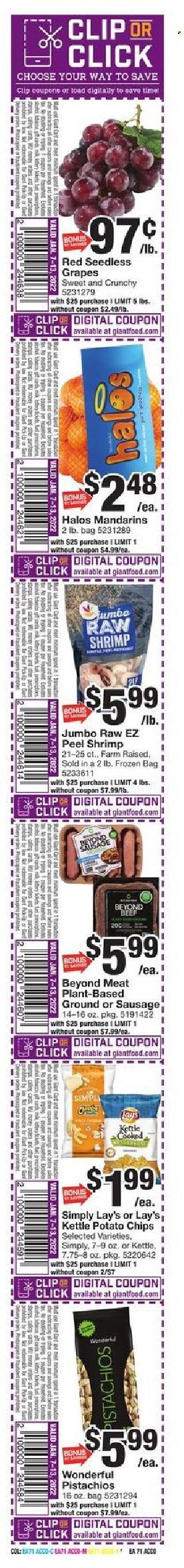 Giant Food (DE, MD, VA) Weekly Ad Flyer January 6 to January 13