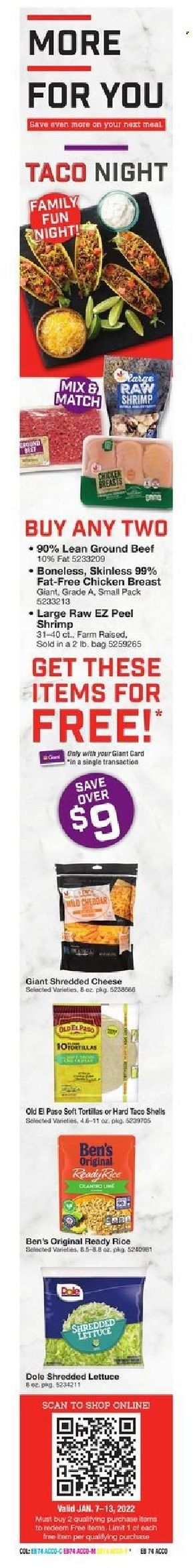Giant Food (DE, MD, VA) Weekly Ad Flyer January 6 to January 13