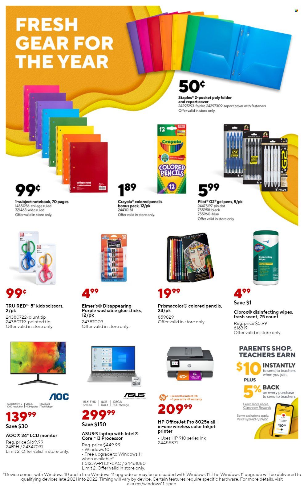 Staples Weekly Ad Flyer January 6 to January 13