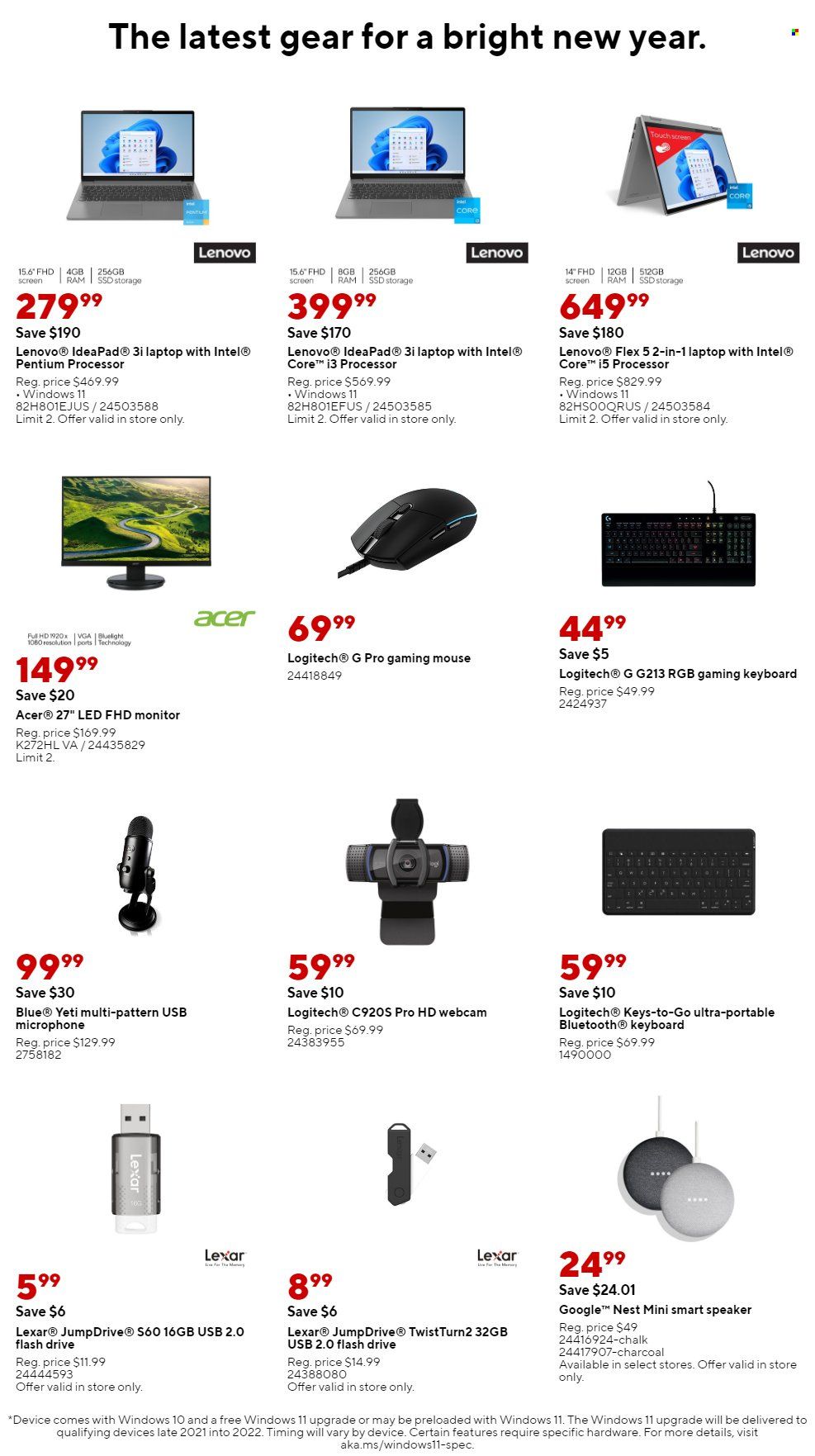 Staples Weekly Ad Flyer January 6 to January 13