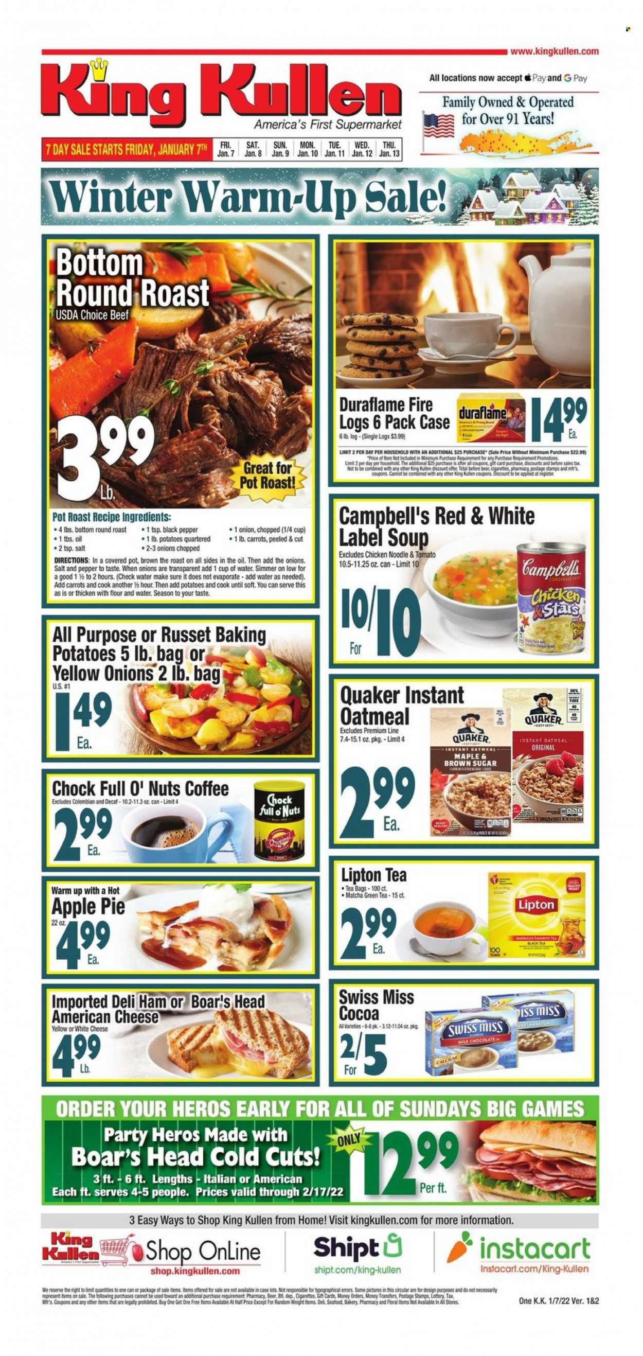 King Kullen (NY) Weekly Ad Flyer January 6 to January 13