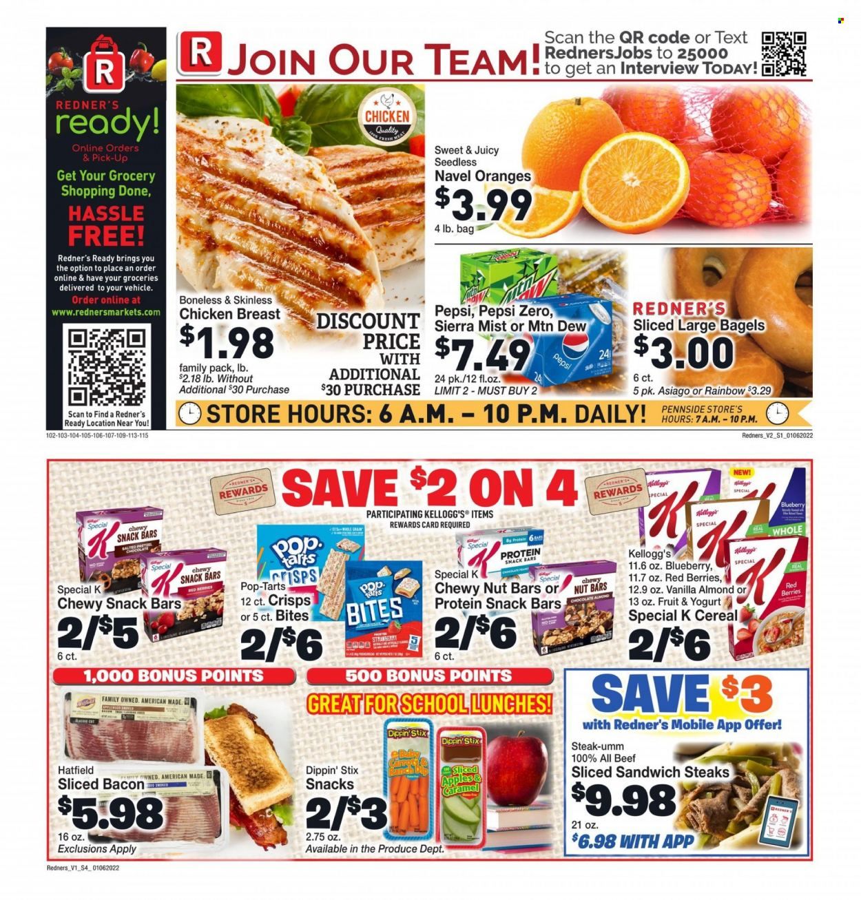 Redner's Markets (DE, MD, PA) Weekly Ad Flyer January 6 to January 13