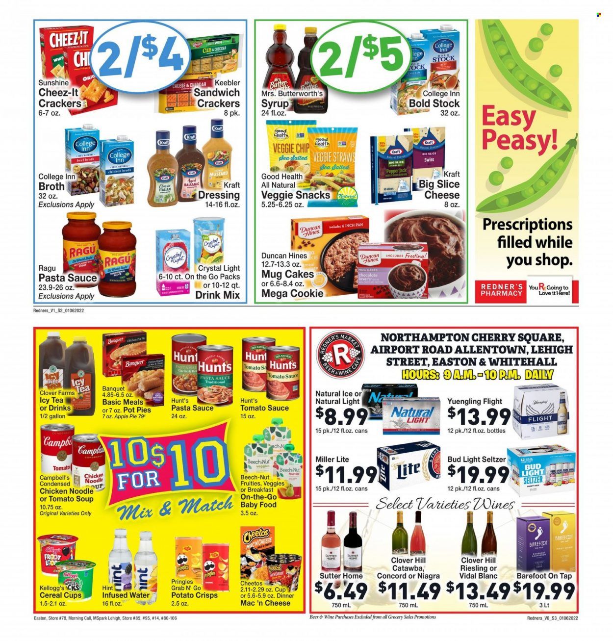 Redner's Markets (DE, MD, PA) Weekly Ad Flyer January 6 to January 13
