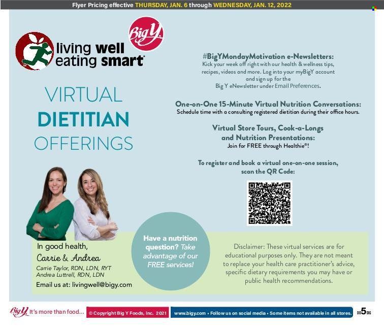 Big Y (MA) Weekly Ad Flyer January 6 to January 13