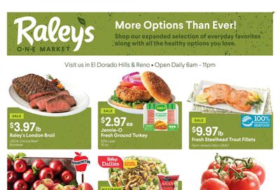 Raley's (CA, NV) Weekly Ad Flyer January 6 to January 13