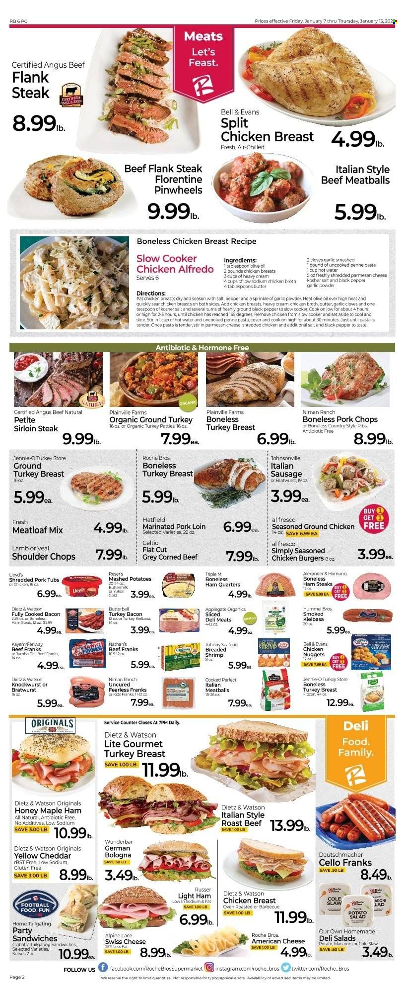 Roche Bros. (MA) Weekly Ad Flyer January 6 to January 13