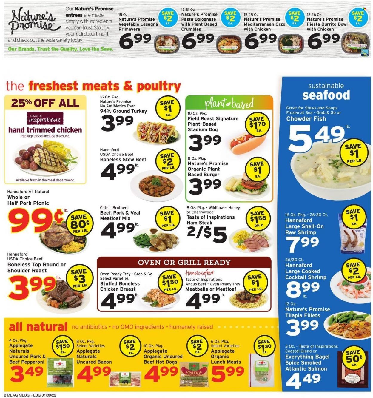 Hannaford (ME) Weekly Ad Flyer January 7 to January 14