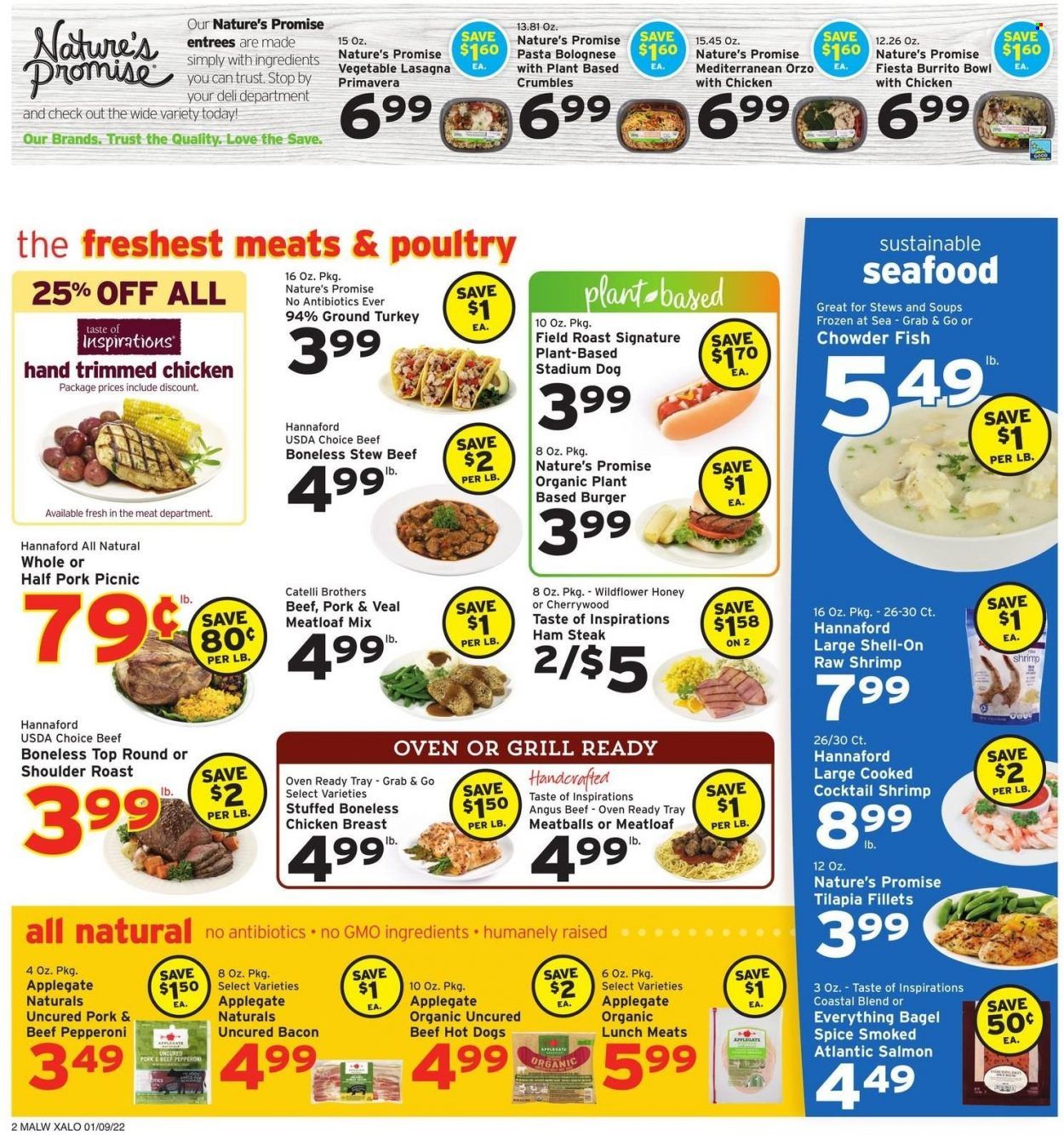 Hannaford (MA) Weekly Ad Flyer January 7 to January 14