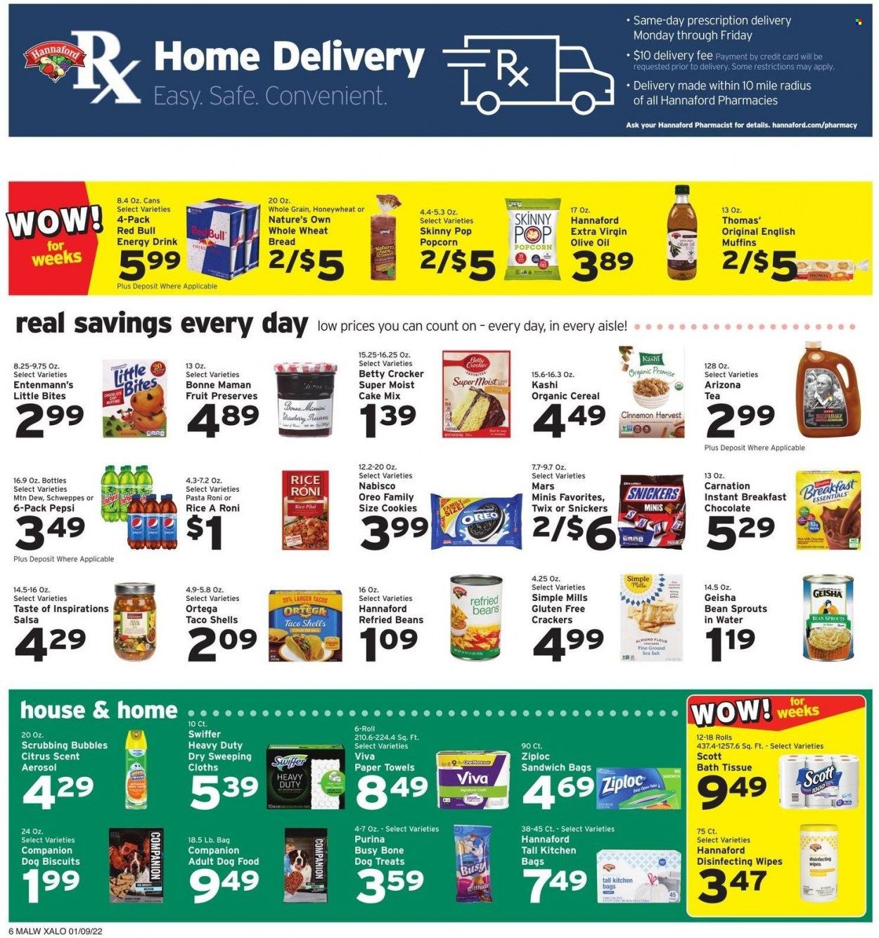 Hannaford (MA) Weekly Ad Flyer January 7 to January 14