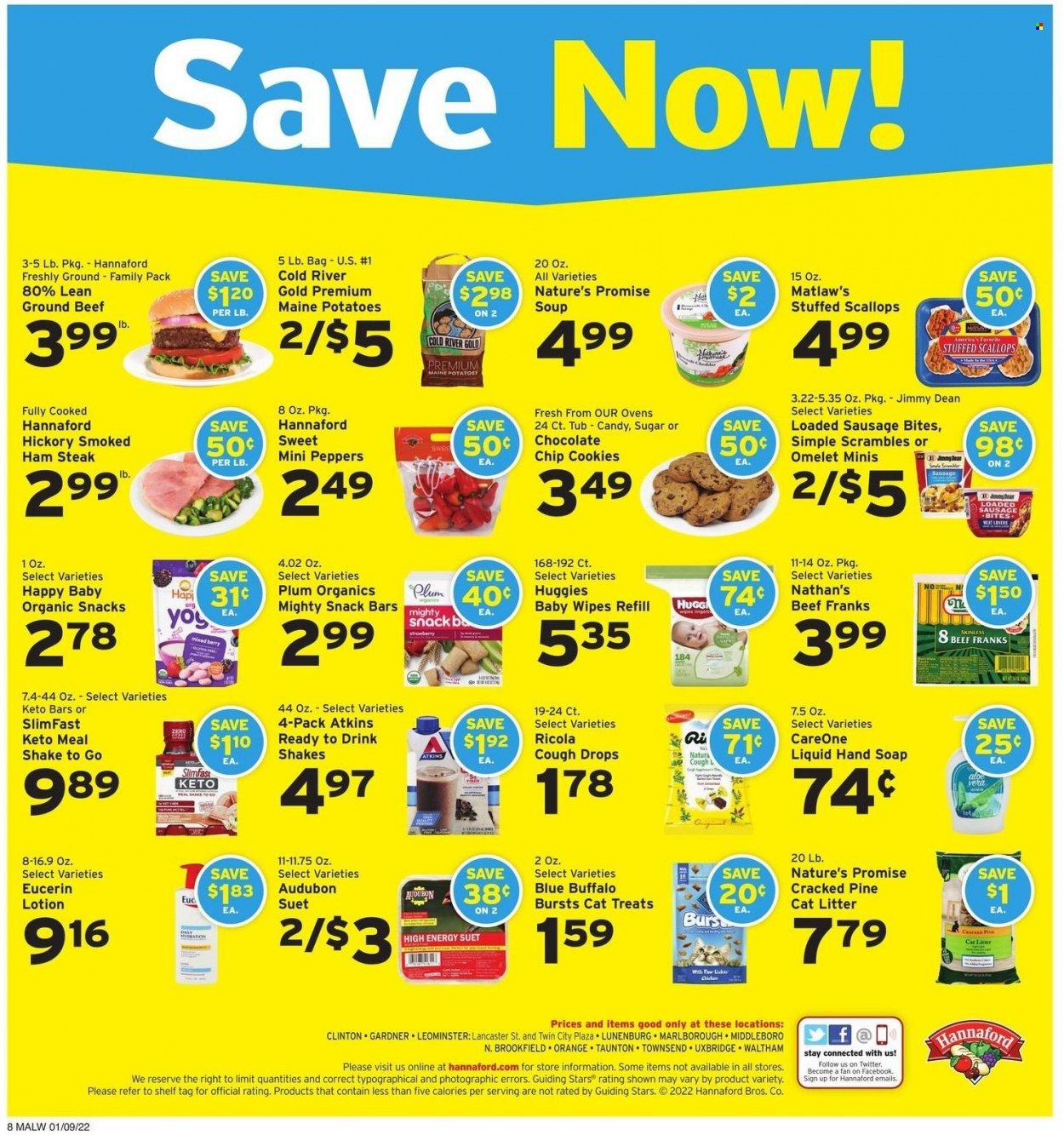 Hannaford (MA) Weekly Ad Flyer January 7 to January 14
