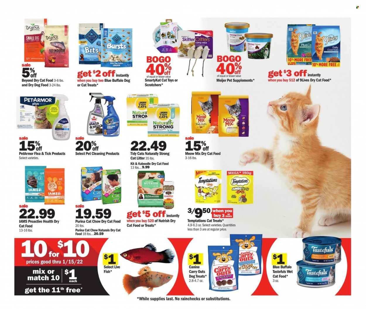 Meijer (IL, IN, KY, MI, OH, WI) Weekly Ad Flyer January 7 to January 14