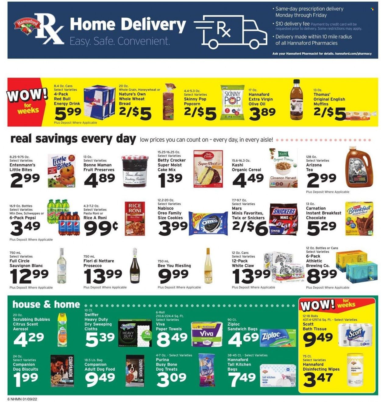 Hannaford (NH) Weekly Ad Flyer January 7 to January 14