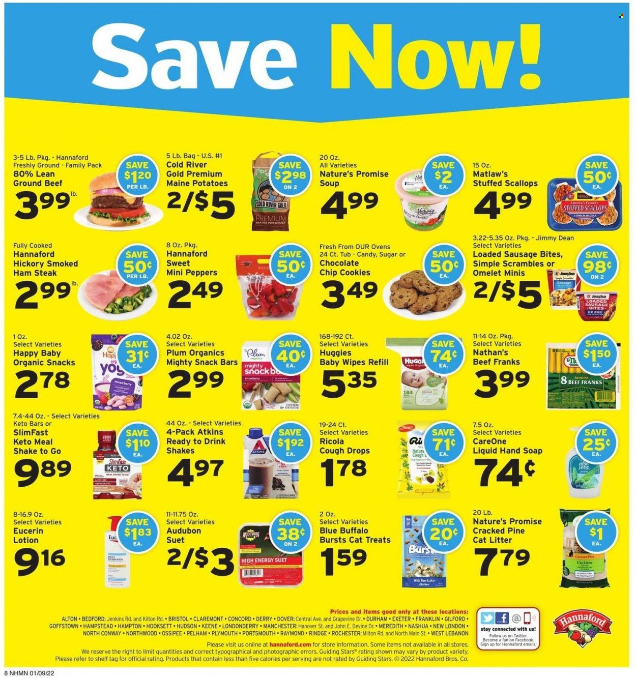 Hannaford (NH) Weekly Ad Flyer January 7 to January 14