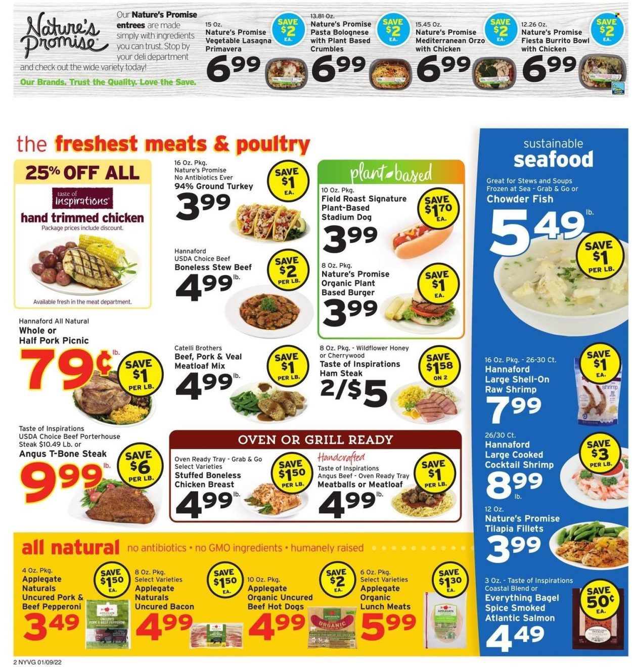 Hannaford (NY) Weekly Ad Flyer January 7 to January 14