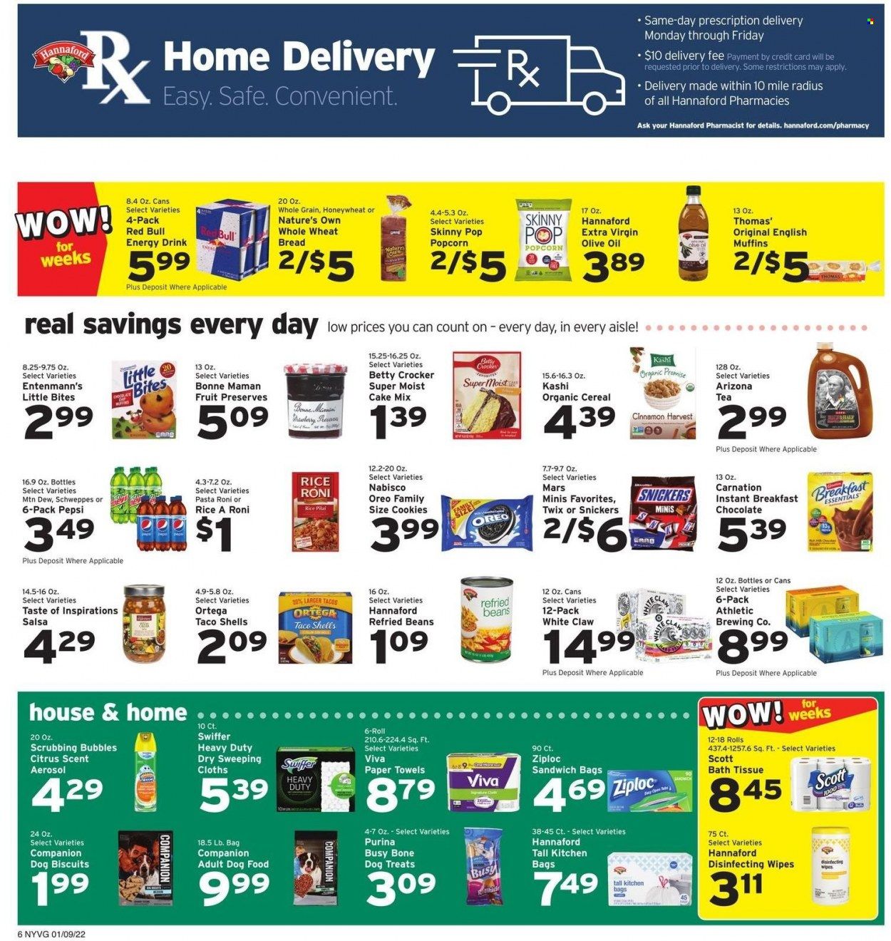 Hannaford (NY) Weekly Ad Flyer January 7 to January 14