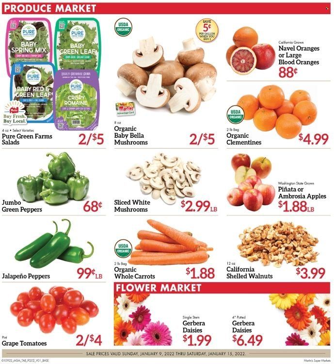 Martin’s (IN, MI) Weekly Ad Flyer January 7 to January 14