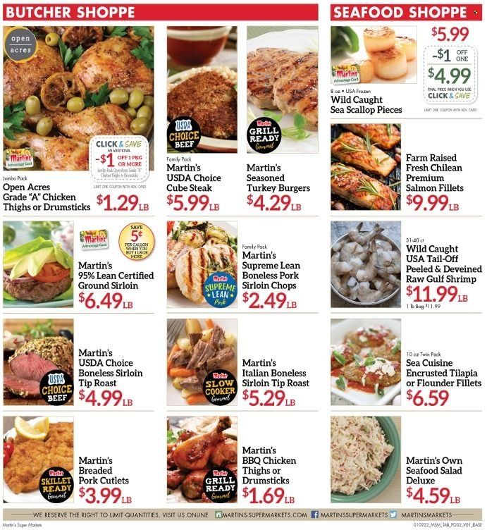 Martin’s (IN, MI) Weekly Ad Flyer January 7 to January 14