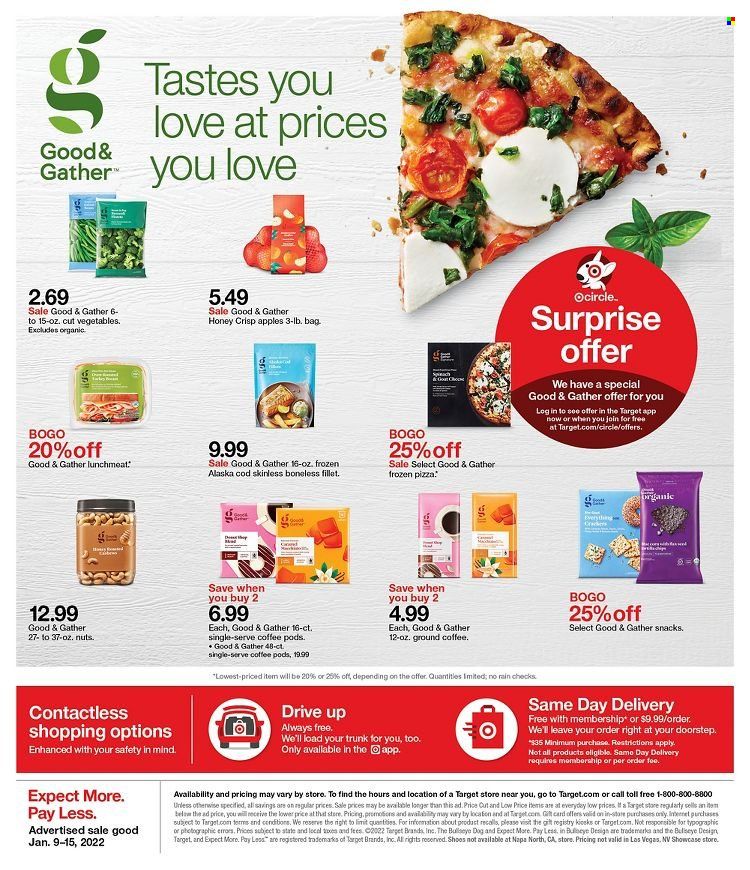 Target Weekly Ad Flyer January 7 to January 14
